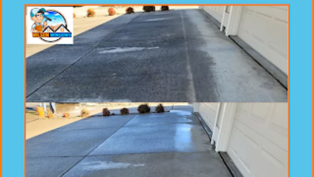 Blog post What to Spray on Concrete Before Pressure Washing? image