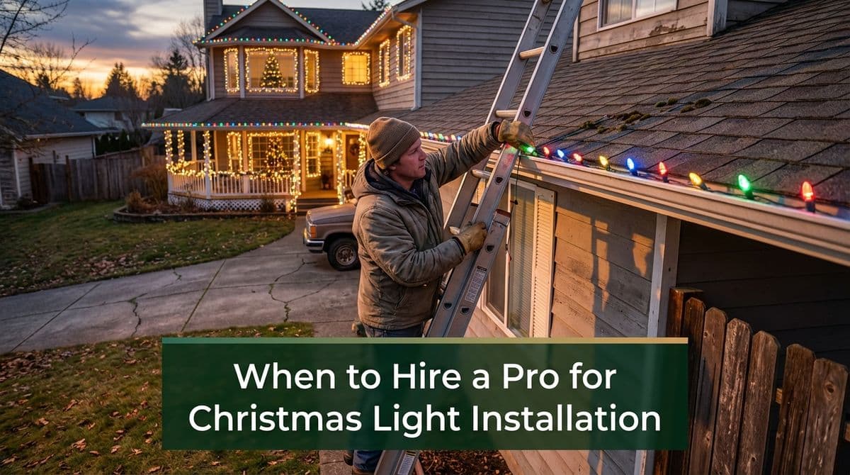 Featured post - When to Hire a Pro for Christmas Light Installation